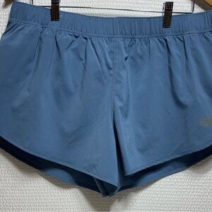 New Balance Women's Blue Athletic Running Shorts